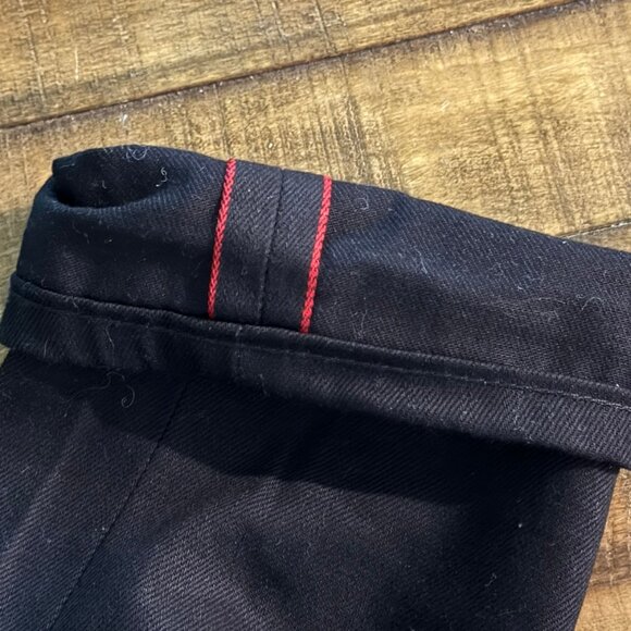Naked & Famous Black Weird Guy Selvedge Chino Mens 30 - Picture 7 of 8